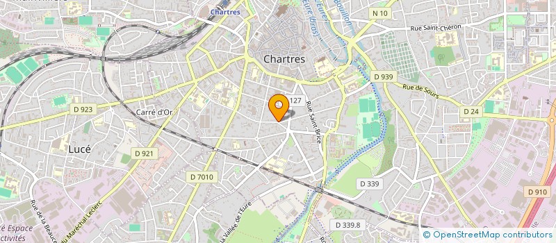 localisation de l'entreprise LE VIII à CHARTRES