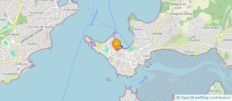 localisation de l'entreprise LE VILIGE  PORT-LOUIS