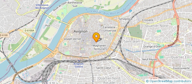 localisation de l'entreprise LE VILLAGE  AVIGNON