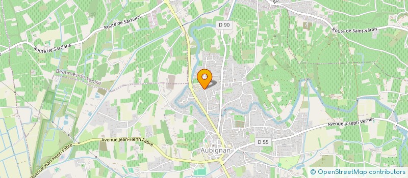 localisation de l'entreprise LE VILLAGE  AUBIGNAN