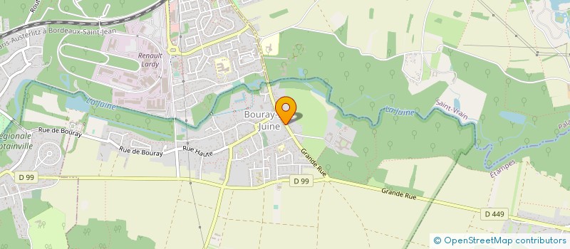 localisation de l'entreprise LE VILLAGE  BOURAY-SUR-JUINE