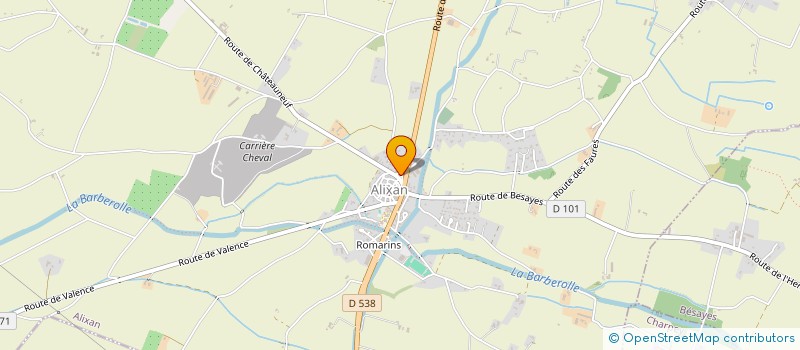 localisation de l'entreprise LE VILLAGE  ALIXAN