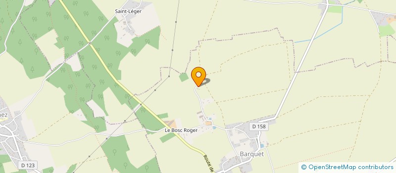 localisation de l'entreprise LE VILLAGE  BARQUET