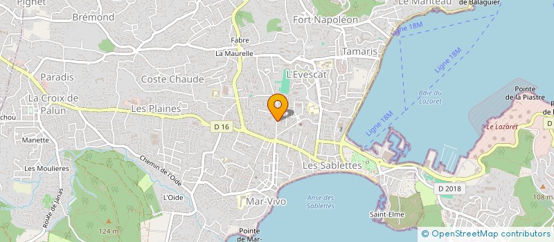 localisation de l'entreprise LE VILLAGE à LA SEYNE-SUR-MER