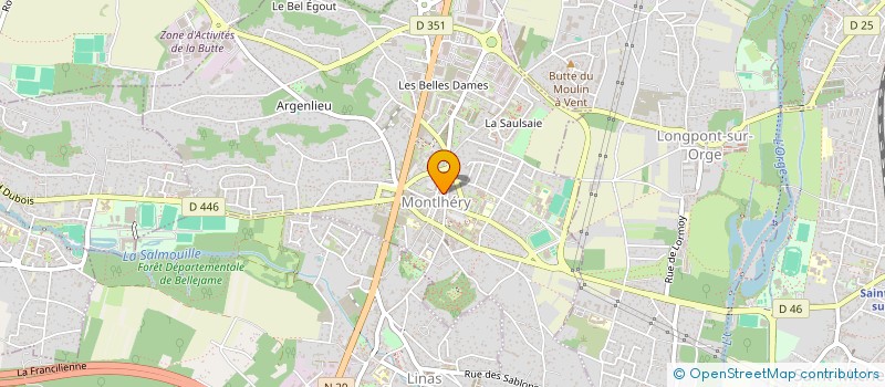 localisation de l'entreprise LE VILLAGE à MONTLHERY