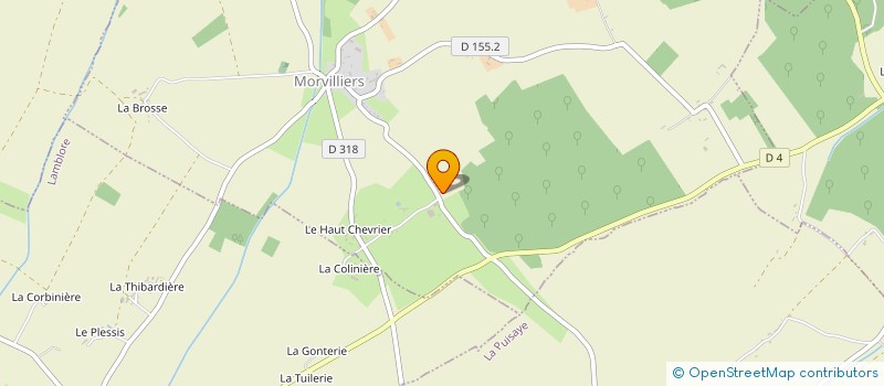 localisation de l'entreprise LE VILLAGE ANIME à MORVILLIERS
