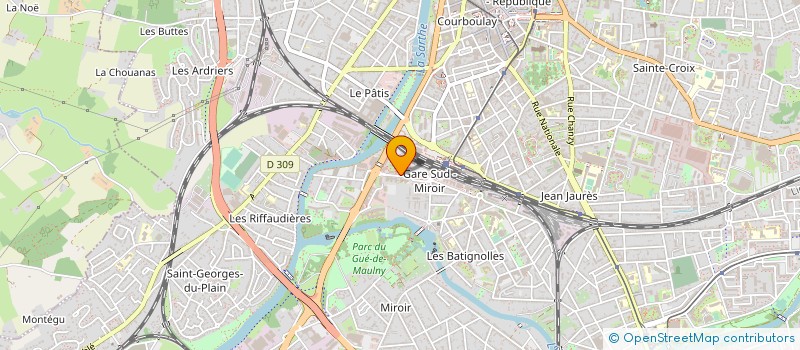 localisation de l'entreprise LE VILLAGE BY CA LA RUCHE LE MANS  LE MANS