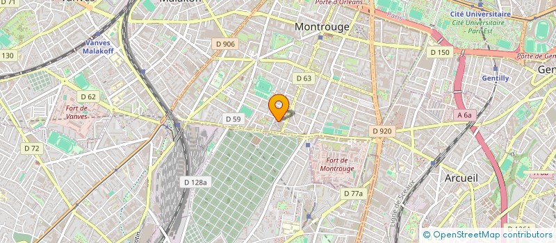 localisation de l'entreprise LE VILLAGE DE BREE à MONTROUGE