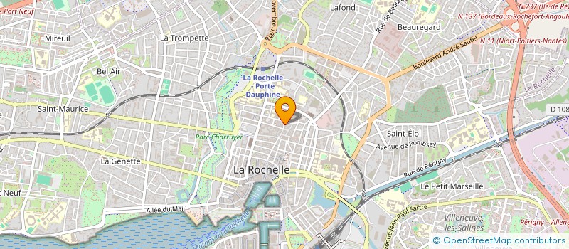 localisation de l'entreprise LE VILLAGE DE CORDOUAN  LA ROCHELLE