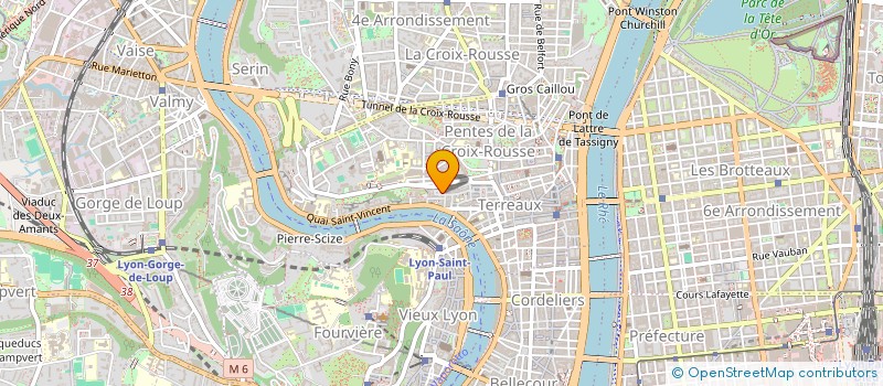 localisation de l'entreprise LE VILLAGE DE L ESPERANCE à LYON