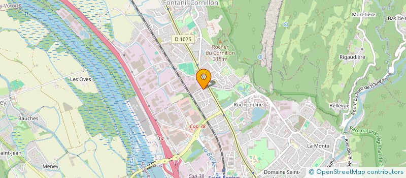 localisation de l'entreprise LE VILLAGE DE L'ESPOIR à SAINT-EGREVE