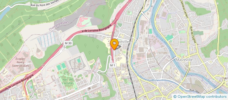 localisation de l'entreprise LE VILLAGE DE NOS ENFANTS  MAXEVILLE