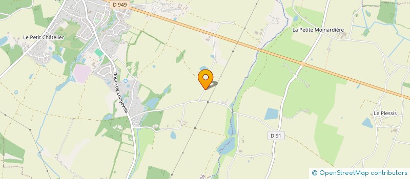 localisation de l'entreprise LE VILLAGE DES CHATS  AVRILLE