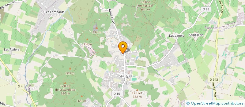 localisation de l'entreprise LE VILLAGE DU CYCLO-CROSS  GARGAS