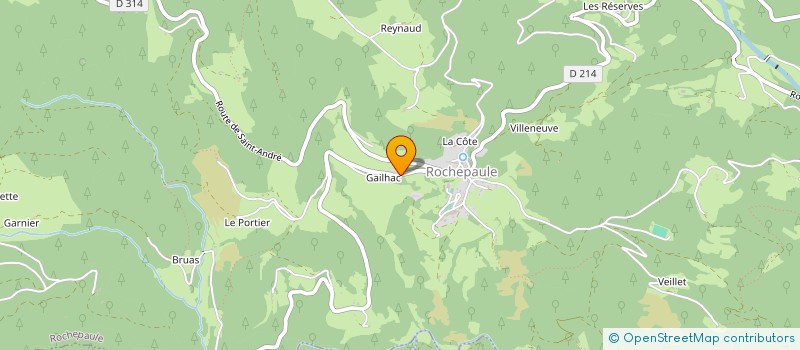 localisation de l'entreprise LE VILLAGE DU LAC  DEVESSET