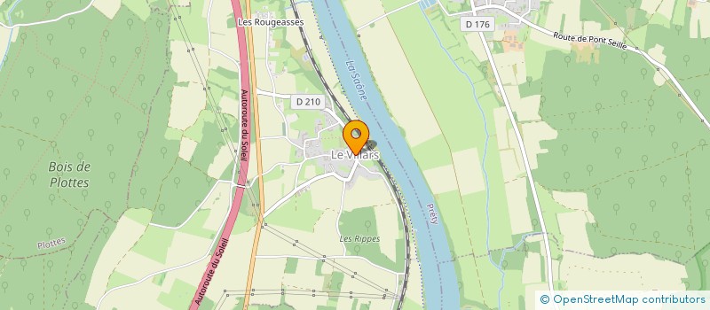 localisation de l'entreprise LE VILLARS GYM CLUB  LE VILLARS