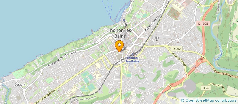 localisation de l'entreprise LE VIN DANS TOUS SES ETATS à THONON-LES-BAINS