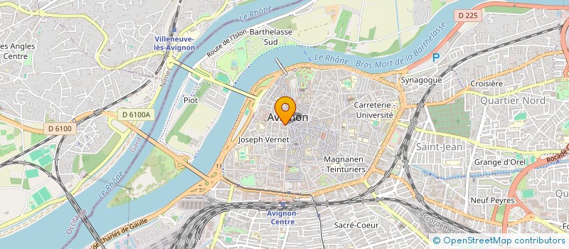 localisation de l'entreprise LE VIN DEVANT SOI à AVIGNON