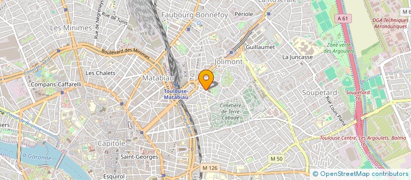 localisation de l'entreprise LE VIN EN GRAND à TOULOUSE