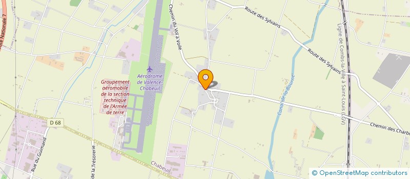 localisation de l'entreprise LE VIN EST TIRE à CHABEUIL