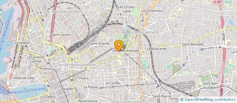 localisation de l'entreprise LE VIN GOURMAND à MARSEILLE