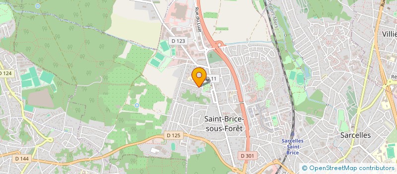 localisation de l'entreprise LE VIN PARTAGE AND CO à SAINT-BRICE-SOUS-FORET