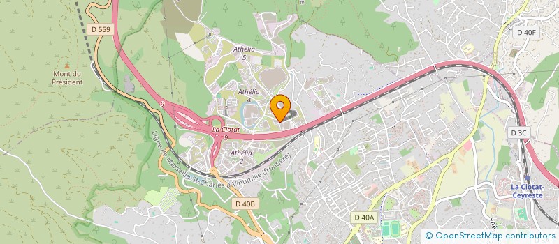 localisation de l'entreprise LE VIN'TAGE  LA CIOTAT