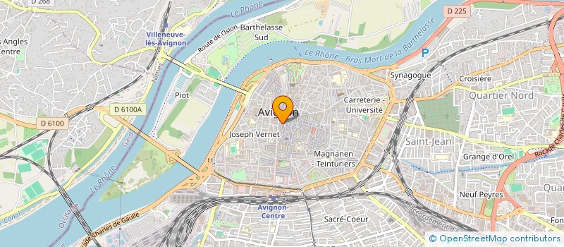 localisation de l'entreprise LE VINTAGE  AVIGNON