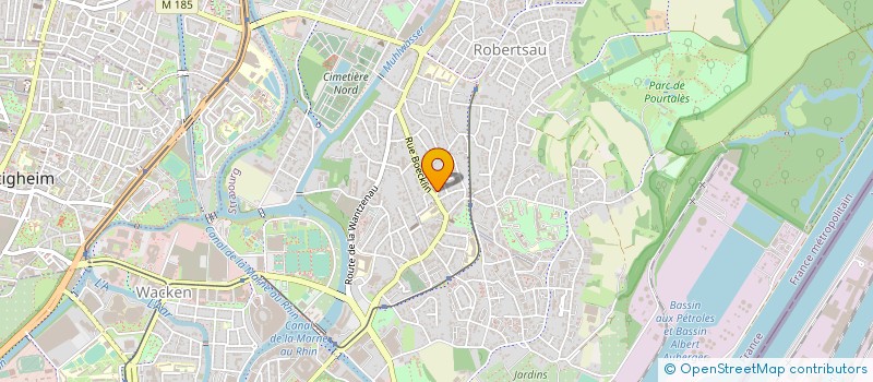 localisation de l'entreprise LE VIOLON D'INGRES à STRASBOURG