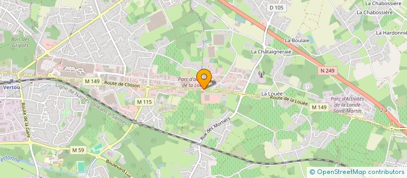 localisation de l'entreprise LE VIRAGE AUTO  BASSE-GOULAINE