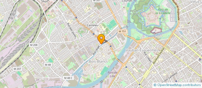 localisation de l'entreprise LE VIROLOIS à LILLE
