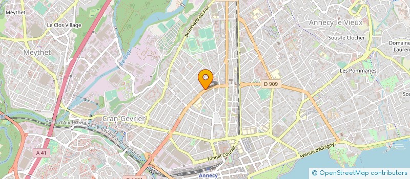 localisation de l'entreprise LE VISEU  ANNECY