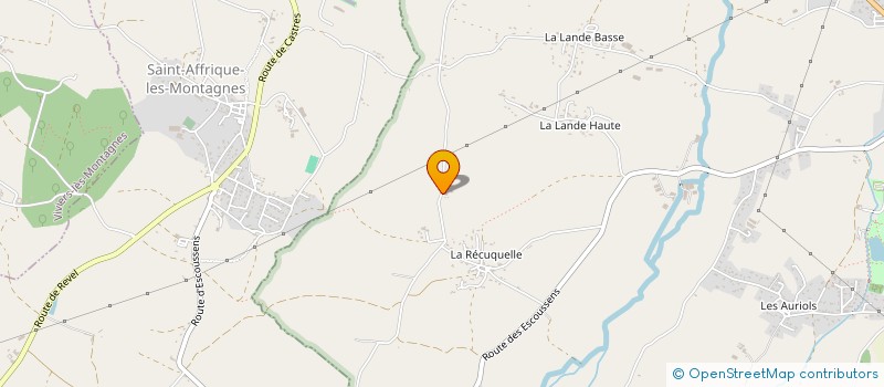 localisation de l'entreprise LE VITAREL  LABRUGUIERE