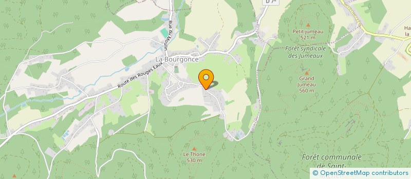 localisation de l'entreprise LE VITRAIL  VOIVRE (LA)