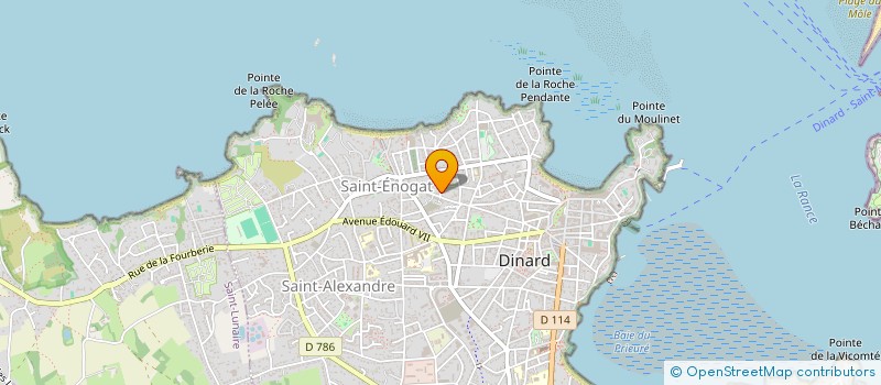 localisation de l'entreprise LE VITREUR PRO  DINARD