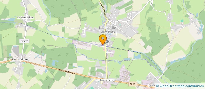 localisation de l'entreprise LE VITRIER PICARD à ST PAUL