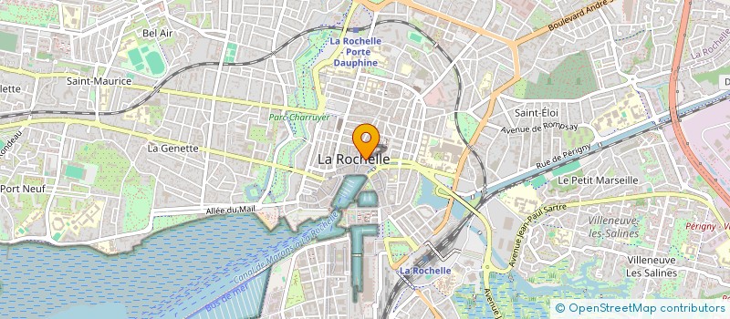 localisation de l'entreprise LE VIVALDI à LA ROCHELLE