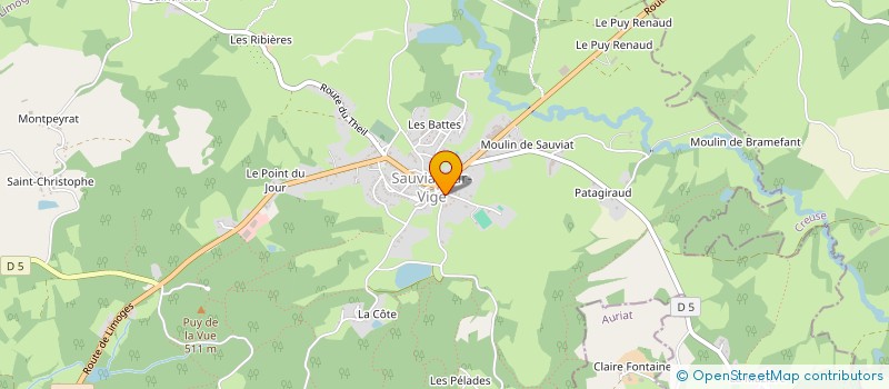 localisation de l'entreprise LE VIVIER REJOUISSANT DES ACTIVITES DE CHAMPNETERY à CHAMPNETERY