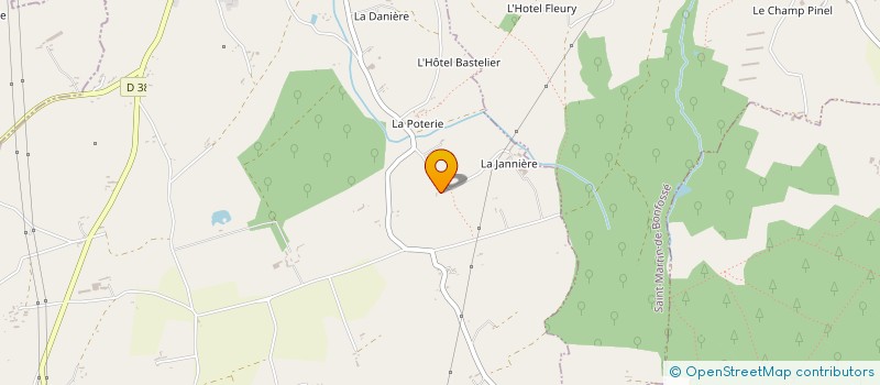 localisation de l'entreprise LE VIVROT  DANGY