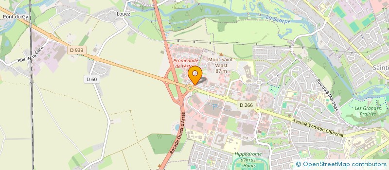localisation de l'entreprise LE VIXY à ARRAS