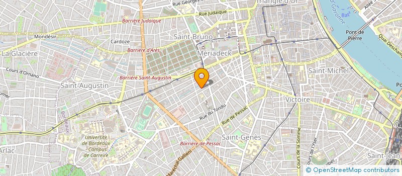 localisation de l'entreprise LE VOCCI DEL CUORE  BORDEAUX