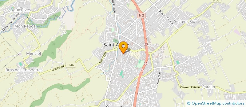 localisation de l'entreprise LE VOEME à SAINT-ANDRE