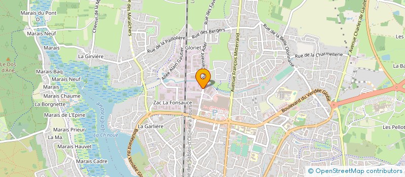 localisation de l'entreprise LE VOG à LES SABLES-D'OLONNE