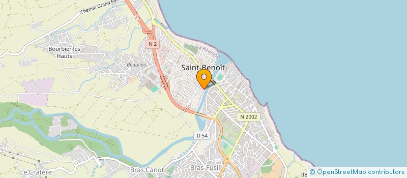 localisation de l'entreprise LE VOISIN à SAINT-BENOIT