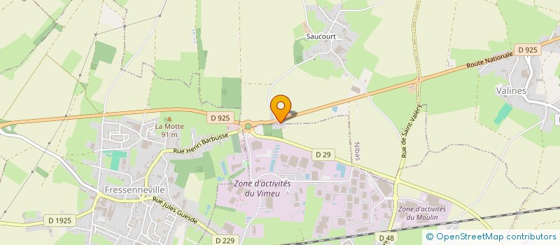 localisation de l'entreprise LE VOL AU VENT à NIBAS