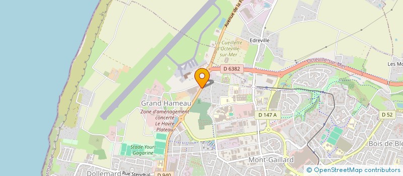 localisation de l'entreprise LE VOL AU VENT à LE HAVRE