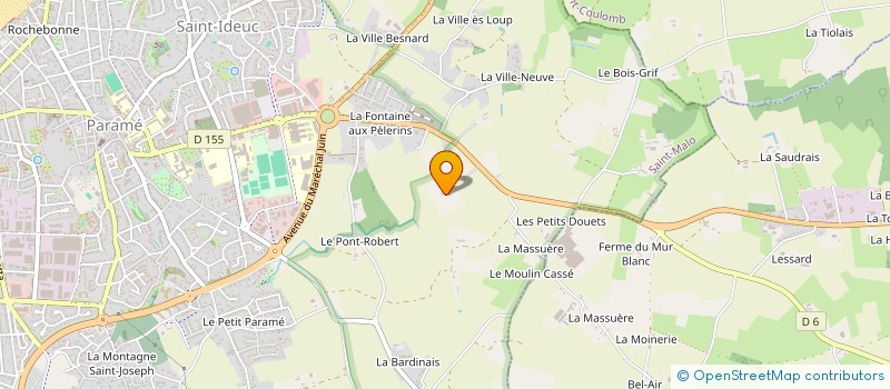 localisation de l'entreprise LE VOL DES PHOENIX  SAINT-MALO