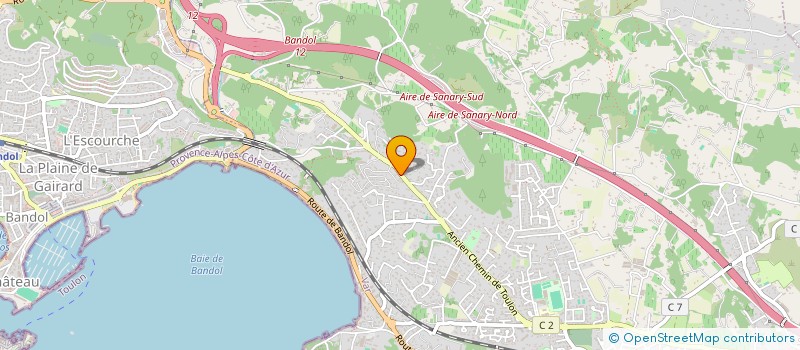 localisation de l'entreprise LE VOLANT DE L'ESPOIR à SANARY-SUR-MER