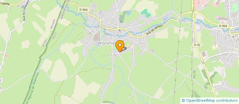 localisation de l'entreprise LE VOLANT PIEN  WIGNEHIES