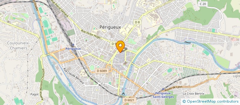 localisation de l'entreprise LE VOLTAIRE à PERIGUEUX
